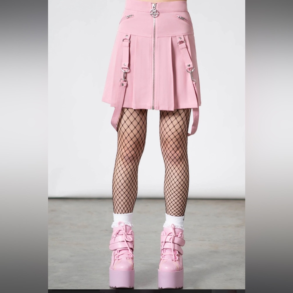 NWT Pink Blair B!tch Skater Skirt